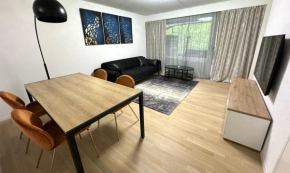 Spacious apartment with garden